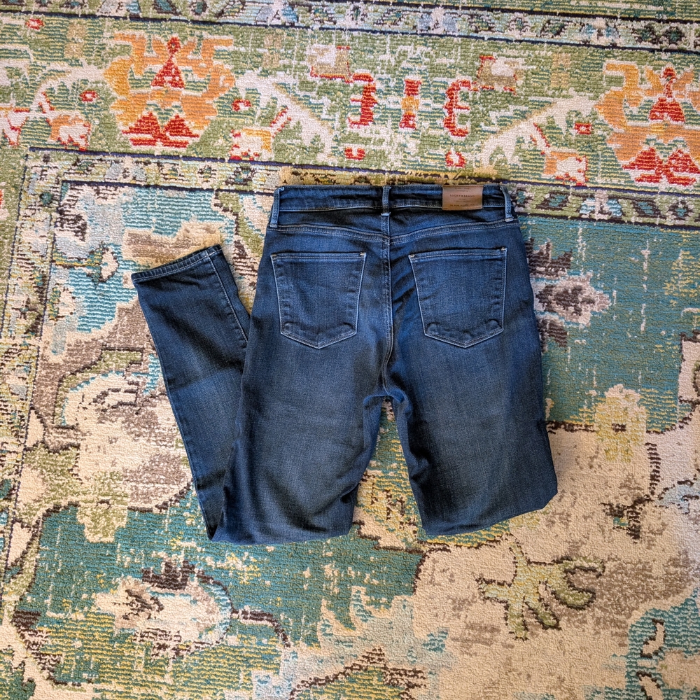 Lucky Brand | Indigo Hayden High Rise Skinny Jeans - Picture 7 of 9